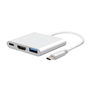 هاب یک پورت Type C به 3.0 USB با یک پورت HDMI با قابلیت PD لایمستون LS-UCH