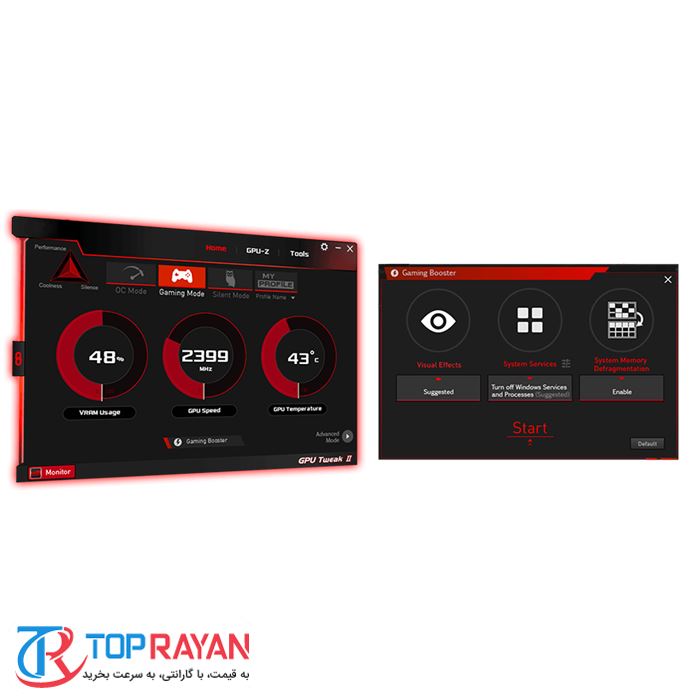 کارت گرافیک ایسوس مدل ROG-STRIX-GTX1650-A4GD6-GAMING با حافظه 4 گیگابایت - 3