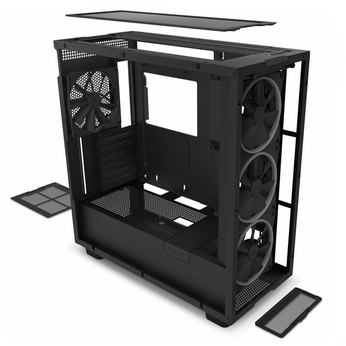 کیس ان زد ایکس تی H7 Elite Matte Black - 4