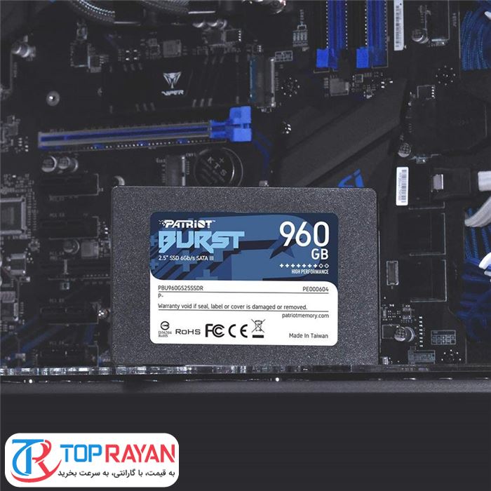 حافظه SSD اینترنال پاتریوت مدل Burst ظرفیت 960 گیگابایت - 2