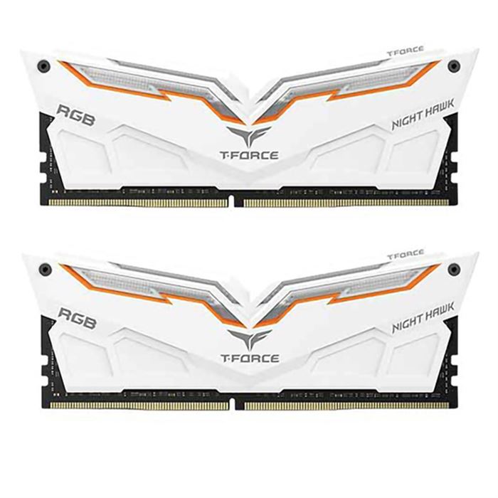 رم دسکتاپ DDR4 دو کاناله 3200 مگاهرتز CL16 تیم گروپ مدل NIGHT HAWK ظرفیت 32 گیگابایت