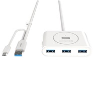 Ugreen CR113 USB 3.0 + Type c , to 4 Ports Hub