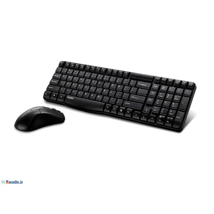 کیبورد و ماوس اپتیکال و بی‌سیم رپو مدل X1800 PRO - 9