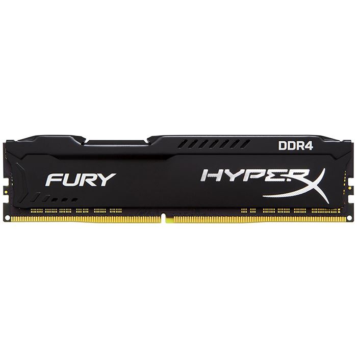 رم کینگستون سری HyperX Fury Black با ظرفیت 16 گیگابایت و فرکانس 3200 مگاهرتز