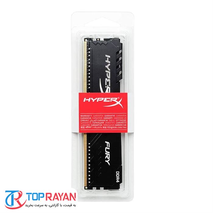 رم کینگستون سری HyperX FURY با ظرفیت 8 گیگابایت و فرکانس 3000 مگاهرتز - 2