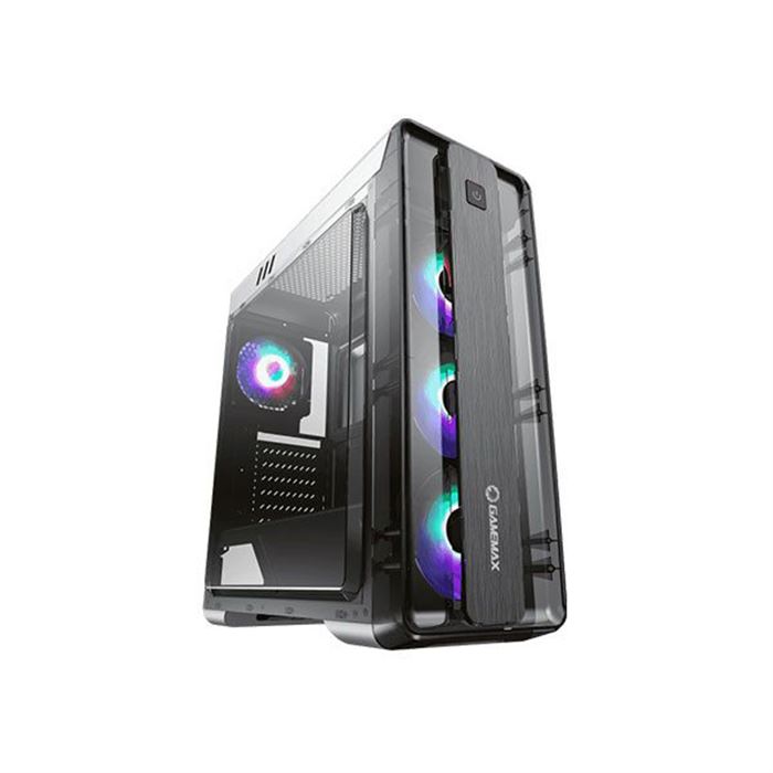 کیس کامپیوتر گیم مکس سفید مدل Moon Light FRGB