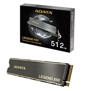 Adata LEGEND 850 PCIe Gen4 x4 M.2 2280 512GB Internal Solid State Drive