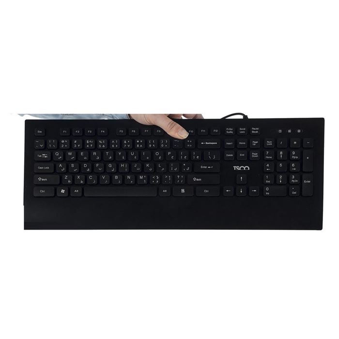 کیبورد تسکو مدل TK 8028 با حروف فارسی - 9