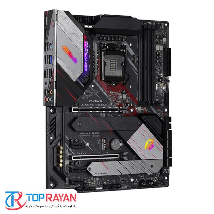 مادربرد ازراک مدل Z490 Phantom Gaming Velocita سوکت 1200 - 5