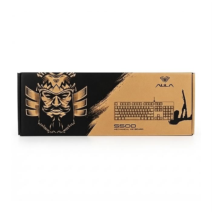 کیبورد با سیم مخصوص بازی آئولا مدل S500 - 9