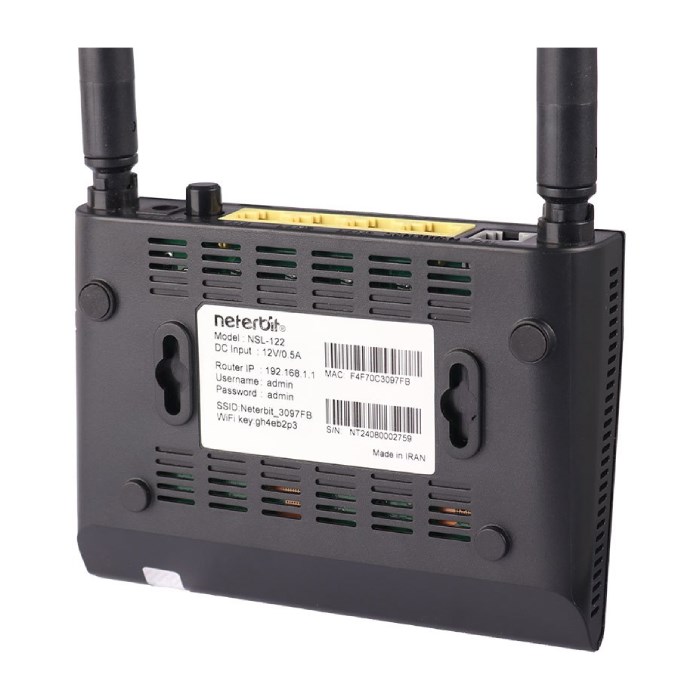 مودم بی‌ سیم +ADSL2/2 نتربیت مدل NSL-122 - 6