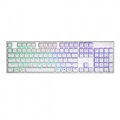 کولر مستر  GAMING KEYBOARD WHITE SK-653