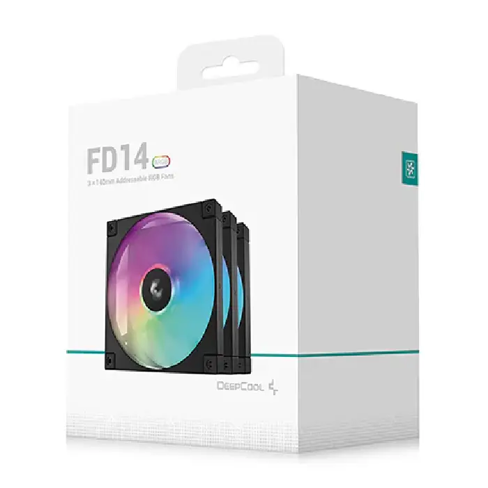 فن خنک کننده کیس کامپیوتر دیپ کول مدل FD14 ARGB - 3 IN 1 - 6