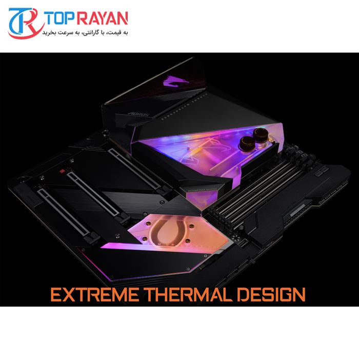 مادربورد گیگابایت مدل Z490 AORUS XTREME WATERFORCE سوکت 1200 - 20