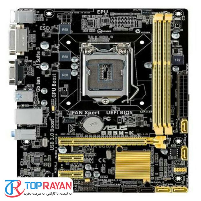 مادربرد ایسوس مدل B85M-K سوکت 1150 - 3