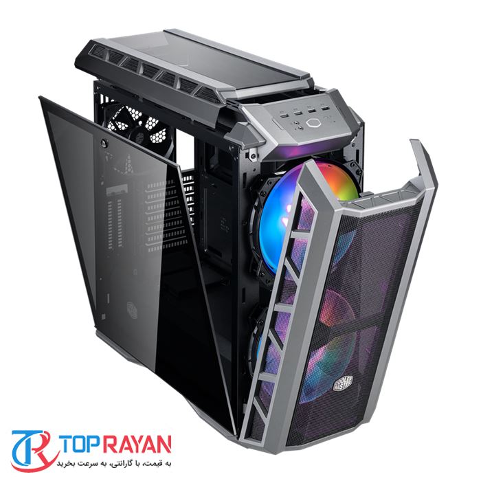 کیس کولرمستر مدل MASTERCASE H500P Black MESH ARGB - 2
