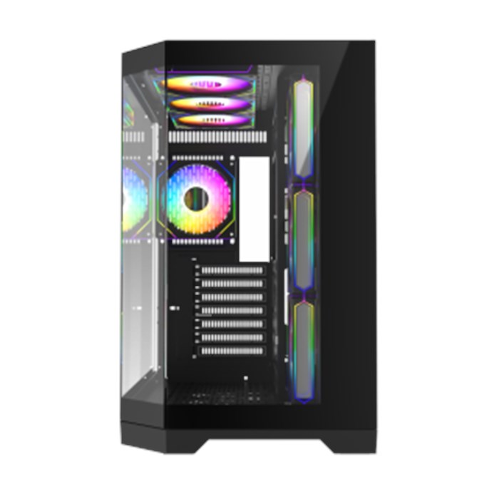 کیس گیم مکس مدل GAMEMAX CASE HYPE-A BLACK - 2