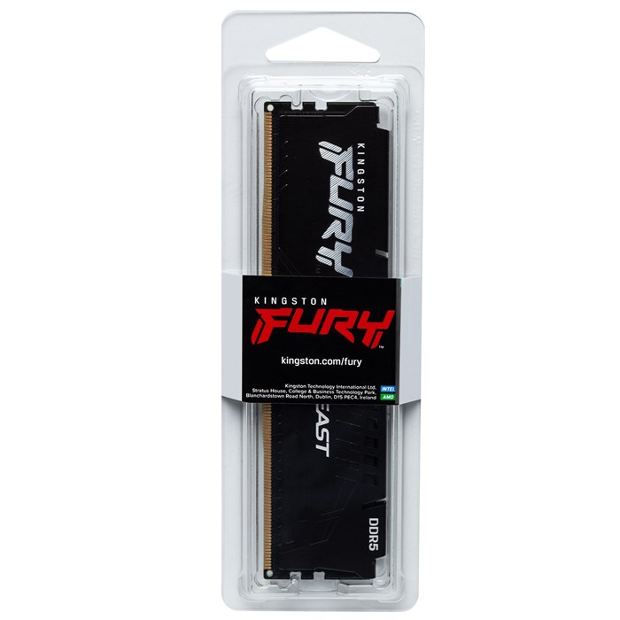 رم کینگستون مدل Fury Beast ظرفیت 16 گیگابایت فرکانس 5600 مگاهرتز تک کانال - 3