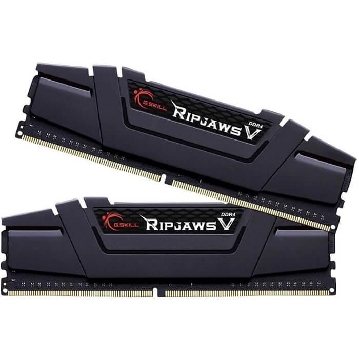 رم دسکتاپ DDR4 دو کاناله 3600مگاهرتز CL17 جی اسکیل مدل Ripjaws V ظرفیت 16 گیگابایت - 7