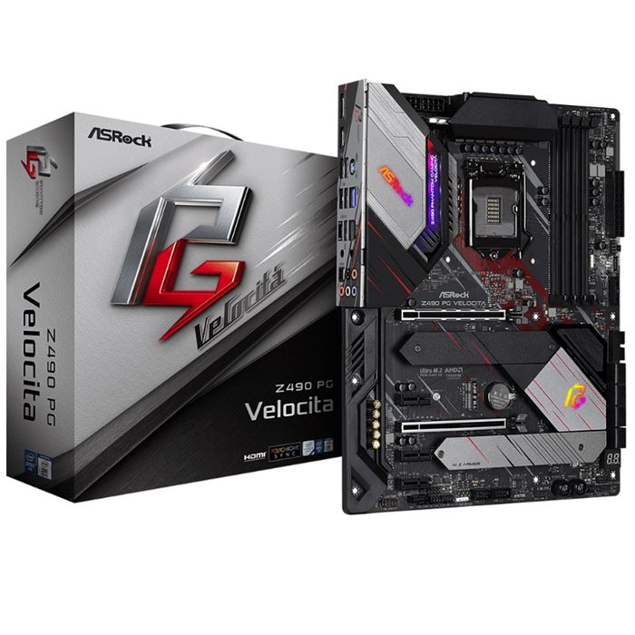 مادربرد ازراک مدل Z490 Phantom Gaming Velocita سوکت 1200