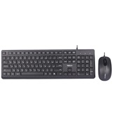 hatron Hatron HKC215،Membrane Switch، Full-Size  Wired Desktop Mouse And Keyboard