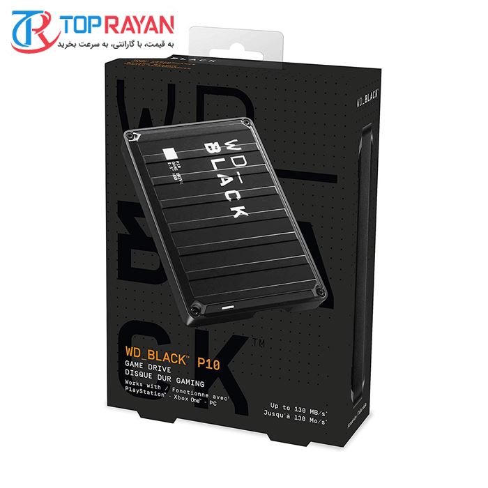 هارد اکسترنال وسترن دیجیتال مدل WD_Black P10 Game Drive ظرفیت 5 ترابایت - 4
