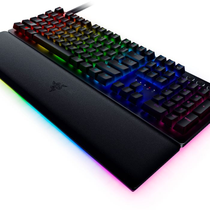 کیبورد مخصوص بازی ریزر مدل (Purple) Razer Huntsman V2 Clicky Optical Switch - 2