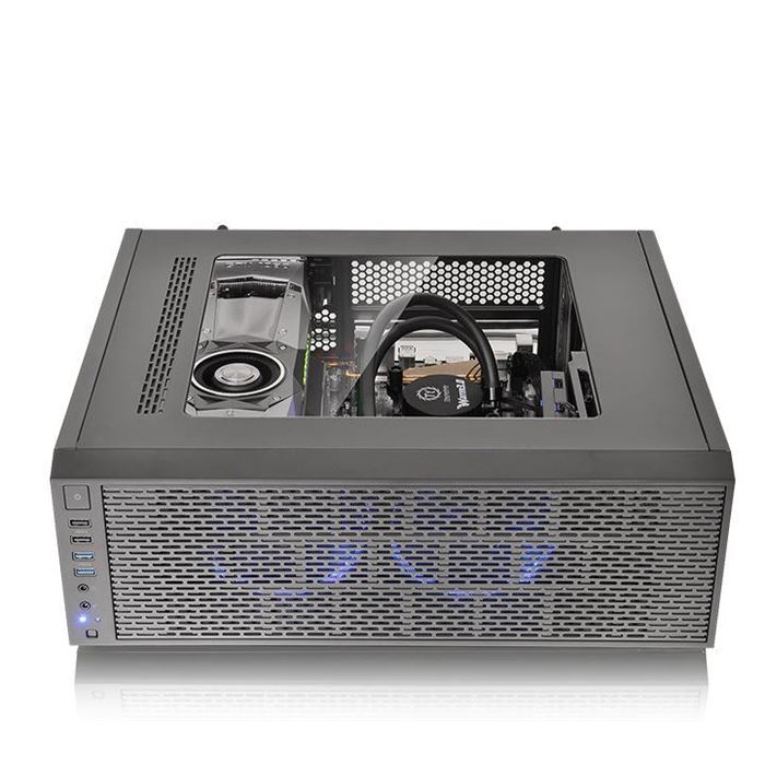 کیس گیمینگ باریک ترمالتیک مدل Core G3 - 6