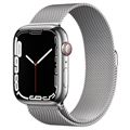 Apple Watch Series 7 GPS 45mm Silver Stainless Steel Case with Milanese Loop