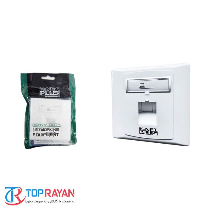 فیس پلیت کی نت پلاس تک پورت مدل KP-N1140 - 2