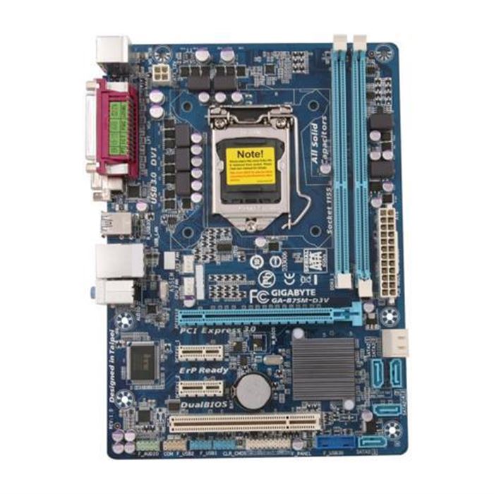 مادربرد گیگابایت مدل GA-B75M-D3V سوکت 1155 - 2