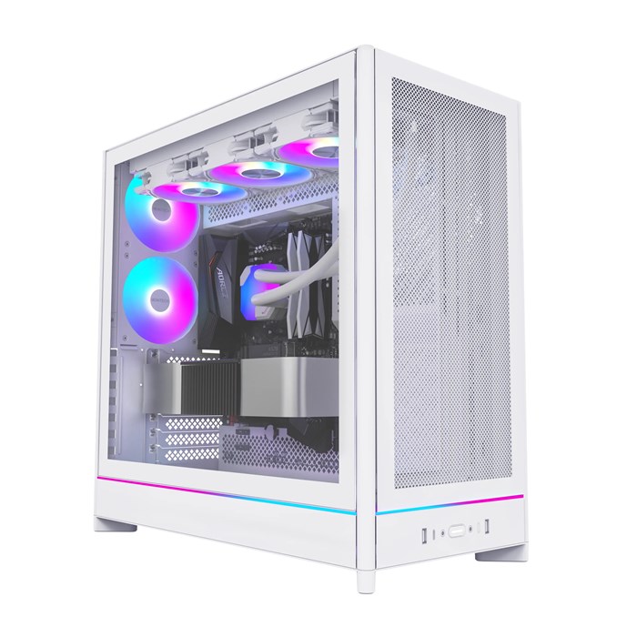 کیس سفید مونتک مدل MONTECH HS01 PRO WHITE - 2