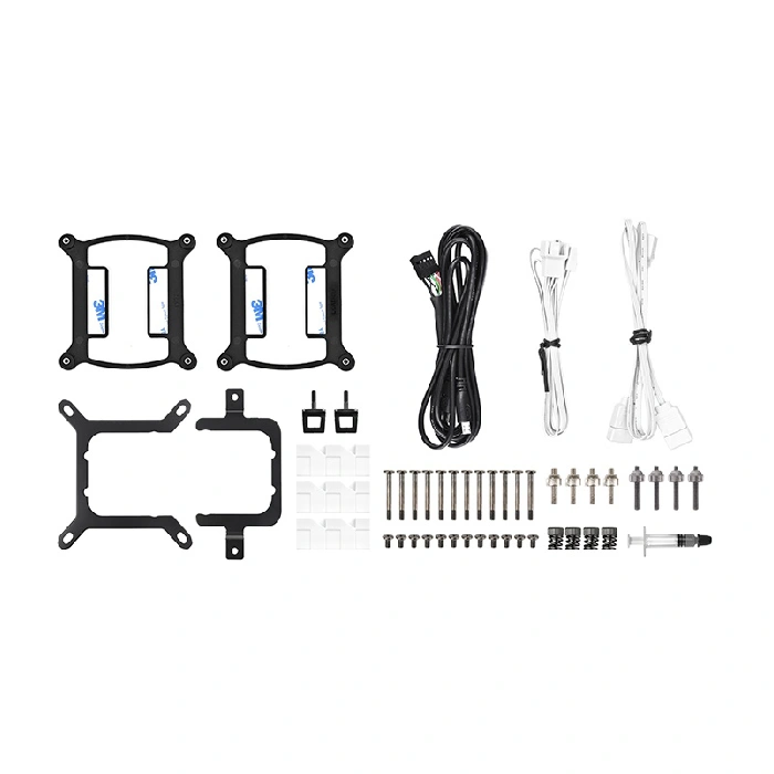 خنک کننده مایع پردازنده ترمالتیک مدل TH420 V2 ARGB Sync Snow - 3