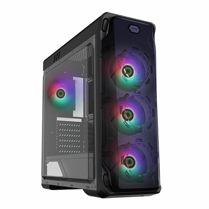کیس گیمینگ مشکی گیم مکس Starlight  FRGB Black