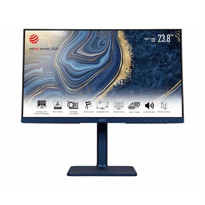 مانیتور ام اس آی مدل Modern MD241P Ultramarine سایز 23.8 اینچ