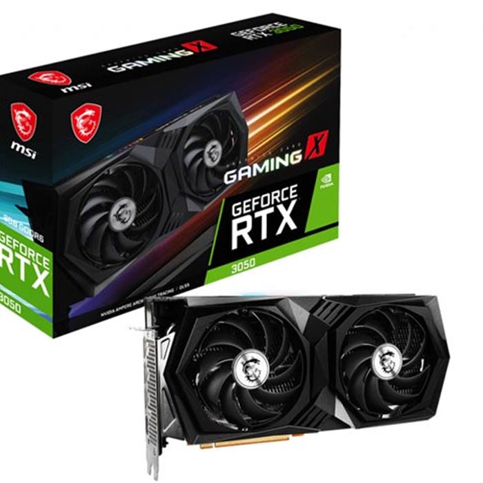 کارت گرافیک ام اس آی MSI GeForce RTX 3050 GAMING X 8G