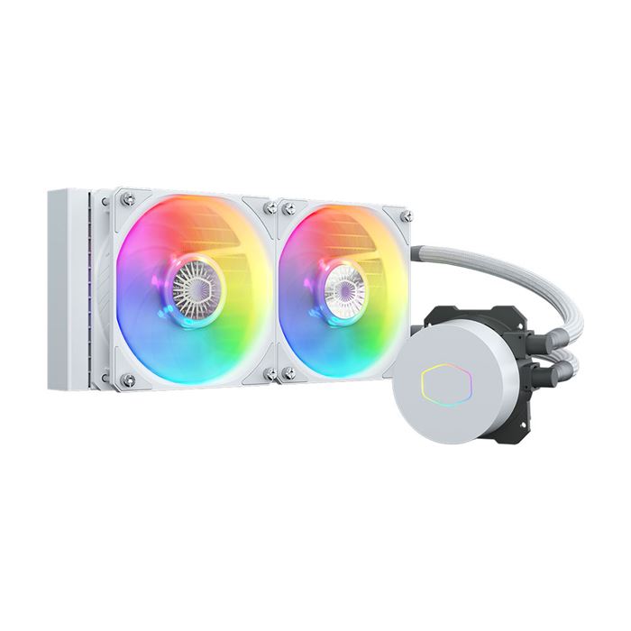 فن خنک کننده پردازنده کولرمستر مدل MasterLiquid ML240L V2 ARGB White Edition