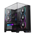 GameMax INFINITY PRO BLACK Gaming Computer Case