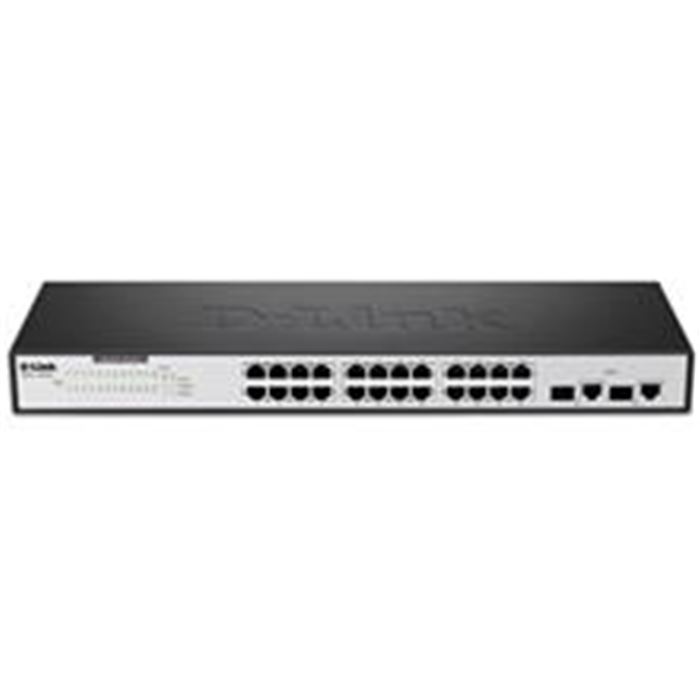 سوییچ 24 پورت به همراه 2 پورت Combo دی-لینک مدل DES-1026G - 7