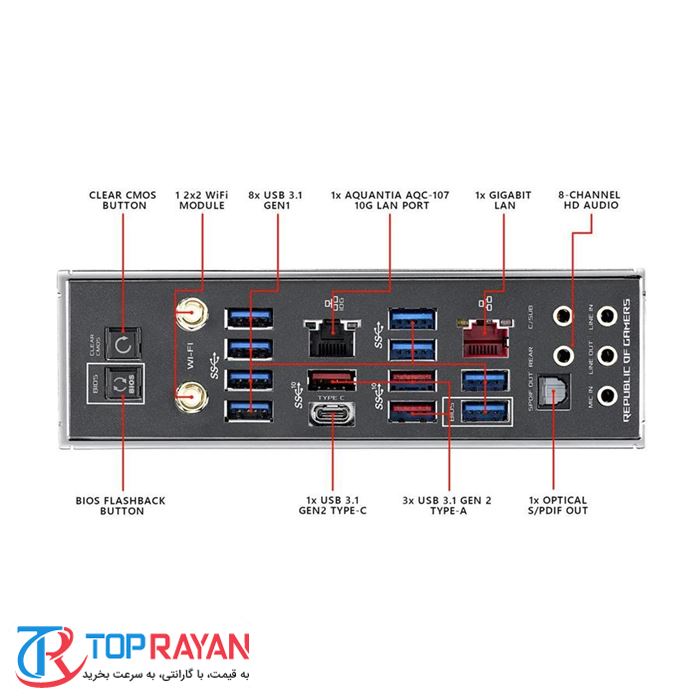 مادربرد ایسوس ROG Zenith Extreme Alpha X399 - 4