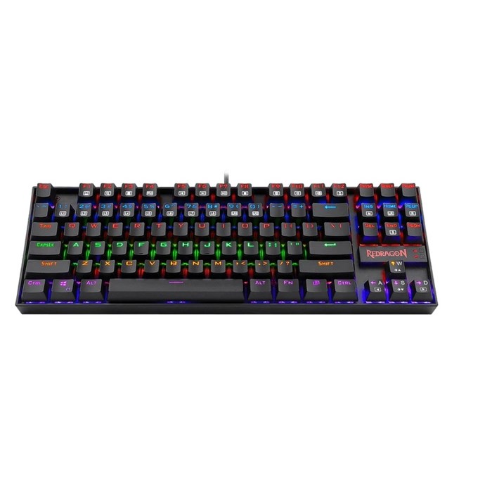 کیبورد گیمینگ باسیم ردراگون سوییچ مکانیکال قرمز مدل K552 Kumara - 3