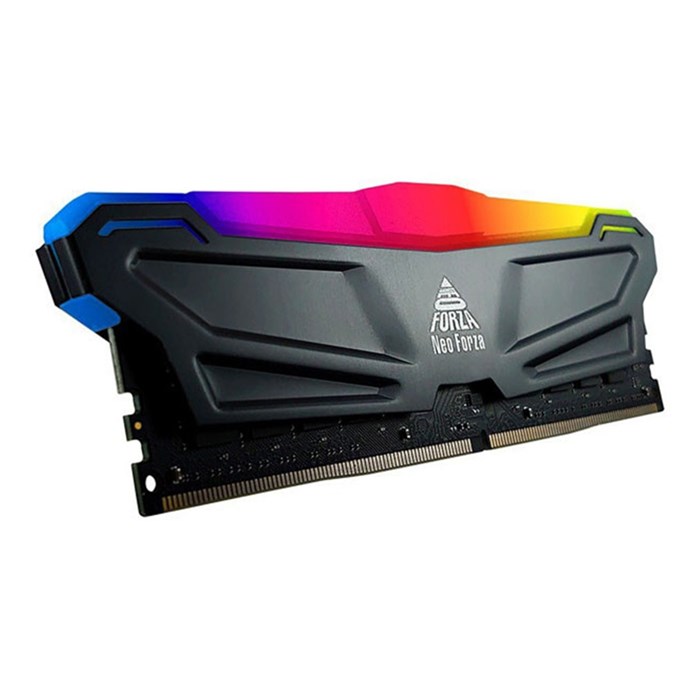 رم کامپیوتر DDR4 تک کاناله 3200 مگاهرتز CL16 نئو فورزا مدل Nox RGB ظرفیت 8 گیگابایت - 2