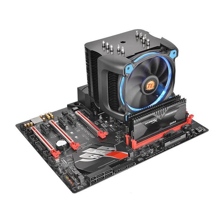 خنک کننده پردازنده ترمالتیک مدل Riing Silent 12 Pro Blue - 6
