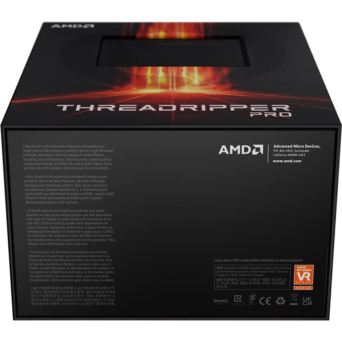 سی پی یو AMD مدل AMD Ryzen Threadripper Pro 5975WX باندل با مادربردهای ایسوس - 2