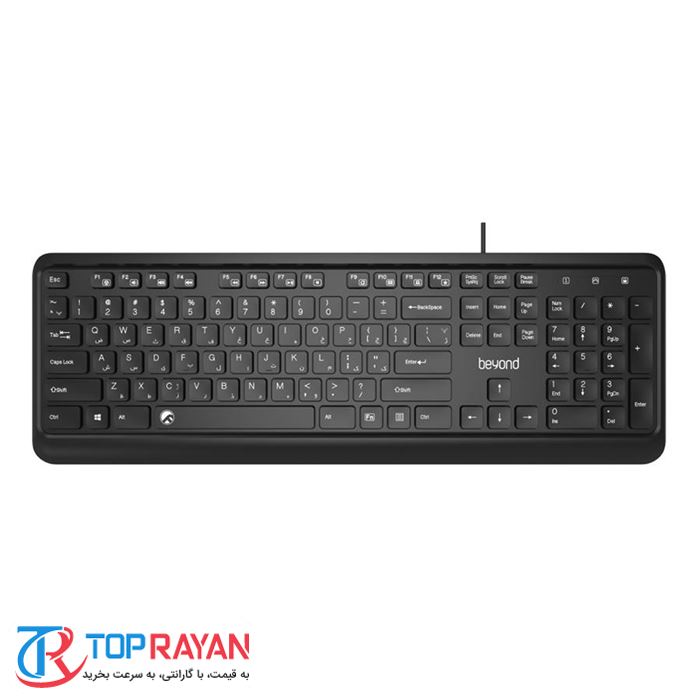 کیبورد بیاند مدل BK-2335n با حروف فارسی - 2