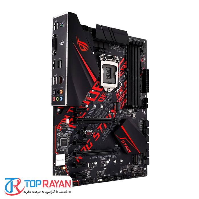 مادربرد ایسوس مدل راگ استریکس B360-H گیمینگ - 10