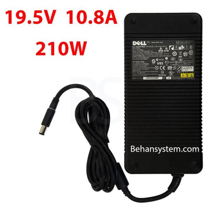 آداپتور لپ تاپ دل 19.5V 10.8A اورجینال کابل PC - 2