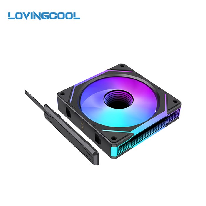 فن کیس لاوینگ کول مدل  PL1200 MIRROR SINGLE - 3