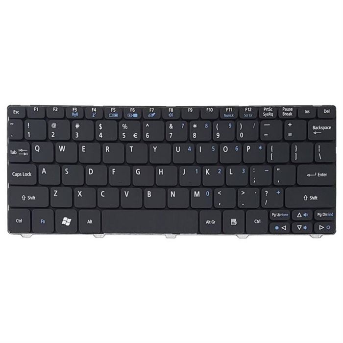 کیبورد لپ تاپ ایسر مدل Aspire One ۵۳۲_Black