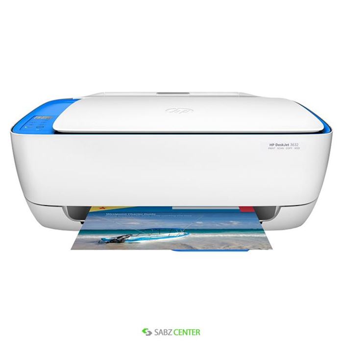 پرینتر چندکاره جوهرافشان اچ پی مدل DeskJet 3632 - 2